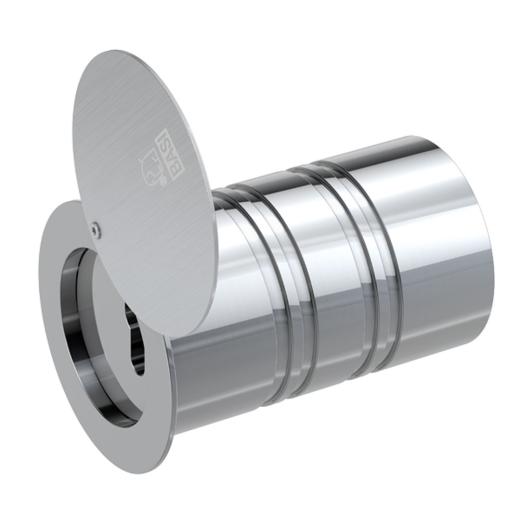 Caja fuerte tubular con tapa protectora - L142 mm, Ø80 mm