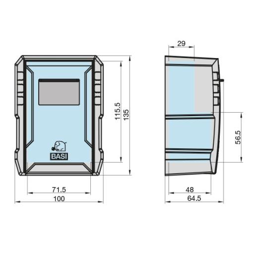 Caja Fuerte para Llaves con Cerradura de Combinación | SSZ 300 - Negro