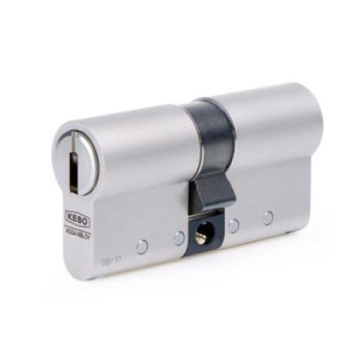 KESO 8000 Omega - Double locking cylinder with steel bar and pulling protection