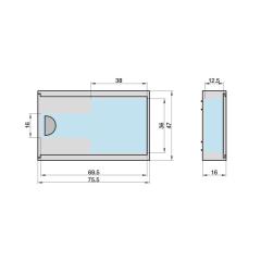 Caja Magnética para Llaves | SBO 210S