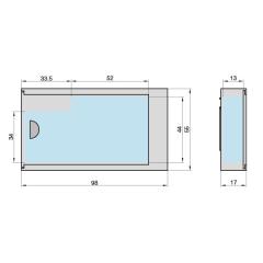 Caja Magnética para Llaves | SBO 210M
