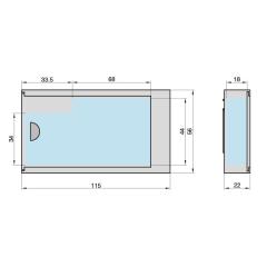 Caja Magnética para Llaves | SBO 210L