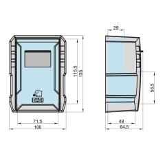 Caja Fuerte para Llaves con Cerradura de Combinación | SSZ 300 - Negro