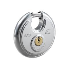 Round shackle padlock RVS 610, 9.5 mm
