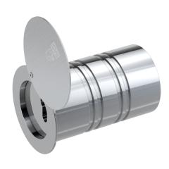 Caja fuerte tubular con tapa protectora - L142 mm, Ø80 mm